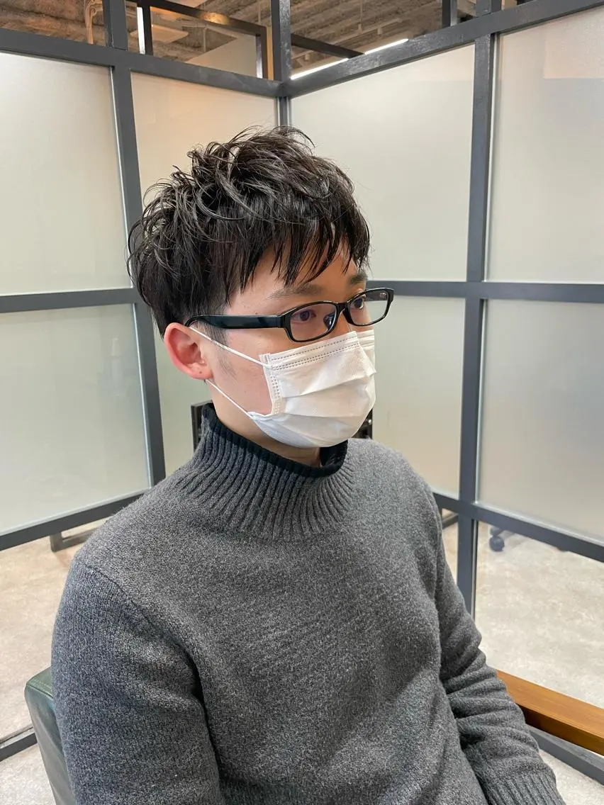 ショート S.BROOM なんばTAKUYAのヘアスタイル