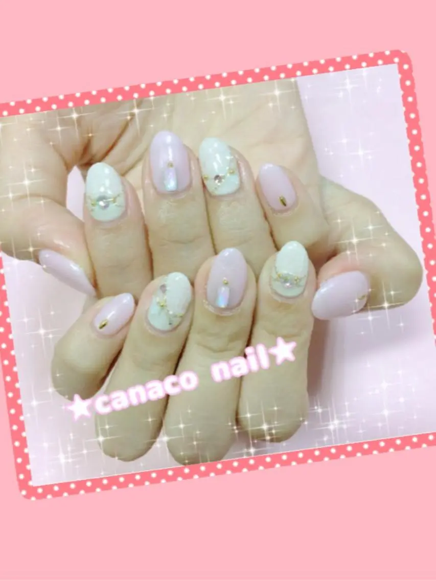 ネイル アートネイル ツイードネイル ベテランネイル cnc nailのネイルデザイン