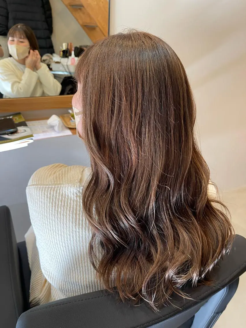 ロング nowhere ノーウェアのヘアスタイル