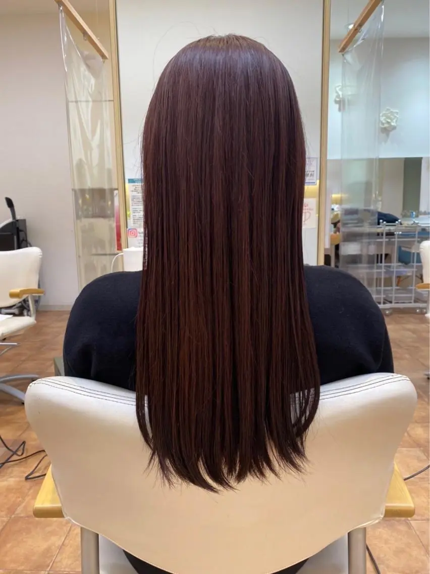 カラー ラベンダーカラー ピンクカラー ピンクラベンダー イオカ ヒトミのヘアスタイル