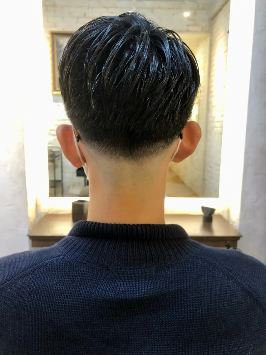 ショート メンズ 鷺沼駅徒歩1分 キシタクのヘアスタイル
