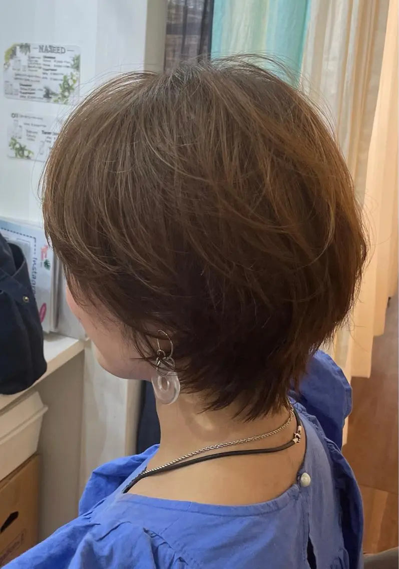 ショート ショートヘア カット ヘアカラー 🌈elua yukaのヘアスタイル