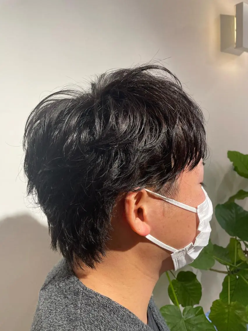 ショート メンズ 後藤 澪のヘアスタイル
