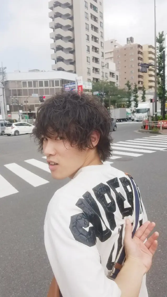 カラー メンズ メンズパーマ 高橋 功大のヘアスタイル