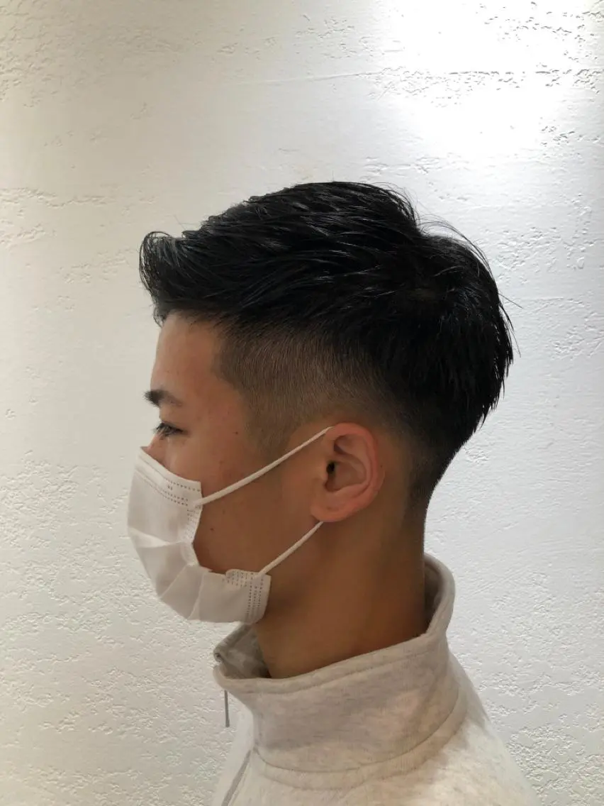 ショート メンズ hair care ACRO店長 谷のヘアスタイル