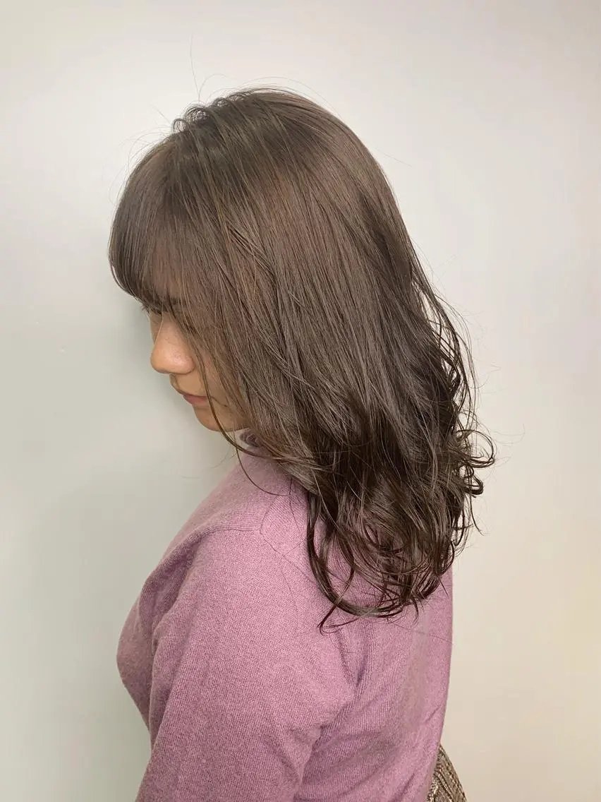 ミディアム カラー ヘアアレンジ 🇺🇸海外レイヤー /カラーGOのヘアスタイル