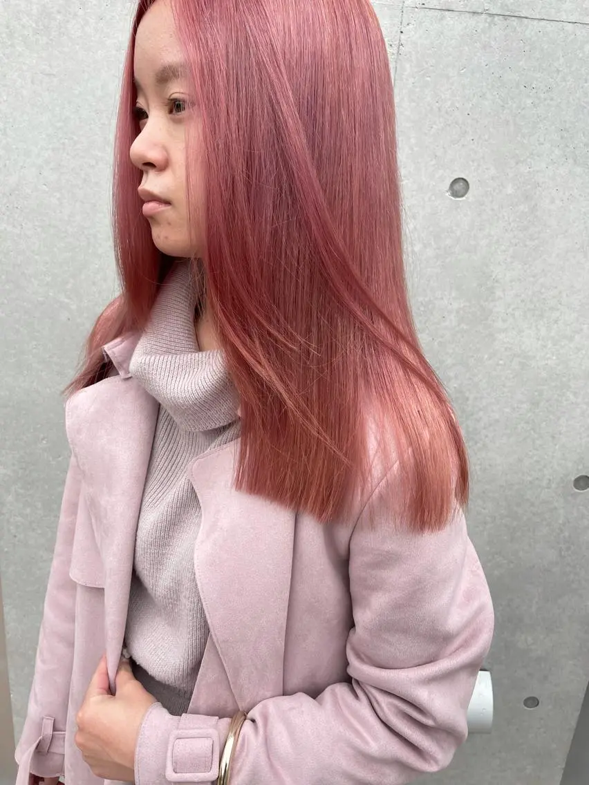 ミディアム カラー ブリーチ カット ヘアカラー トリートメント ヘアセット センスをお届けします 大谷将生infpのヘアスタイル