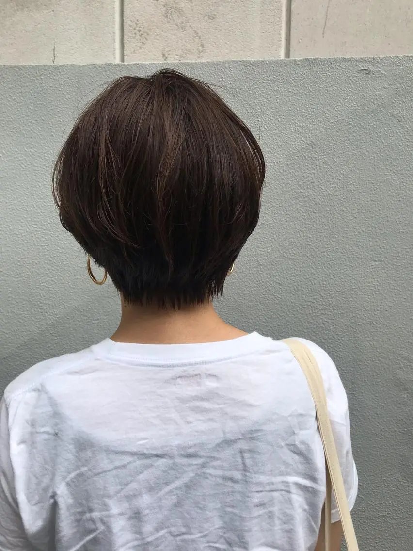 ショート 伸ばしかけ ショートヘア カット ヘッドスパ ayane⭐️ボブ・ ショート・パーマのヘアスタイル