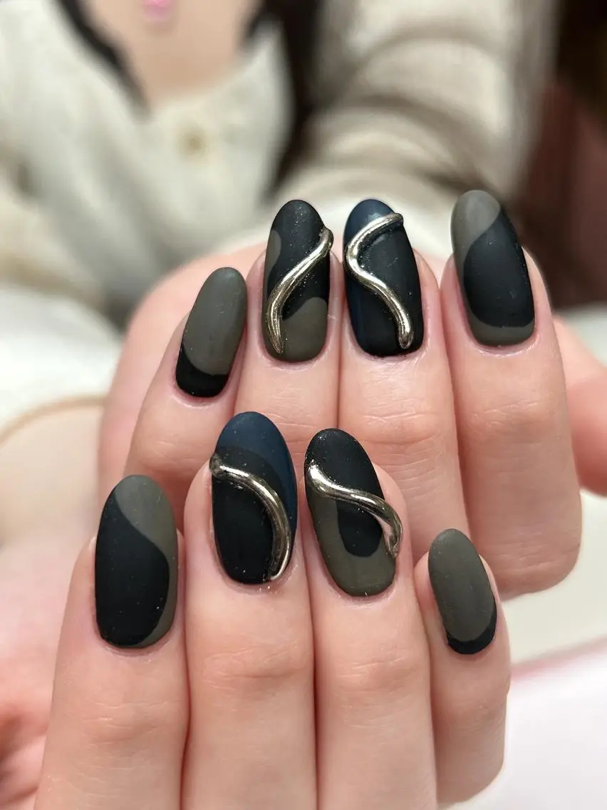 セミロング フットネイル TAKAMATSU RINAのネイルデザイン