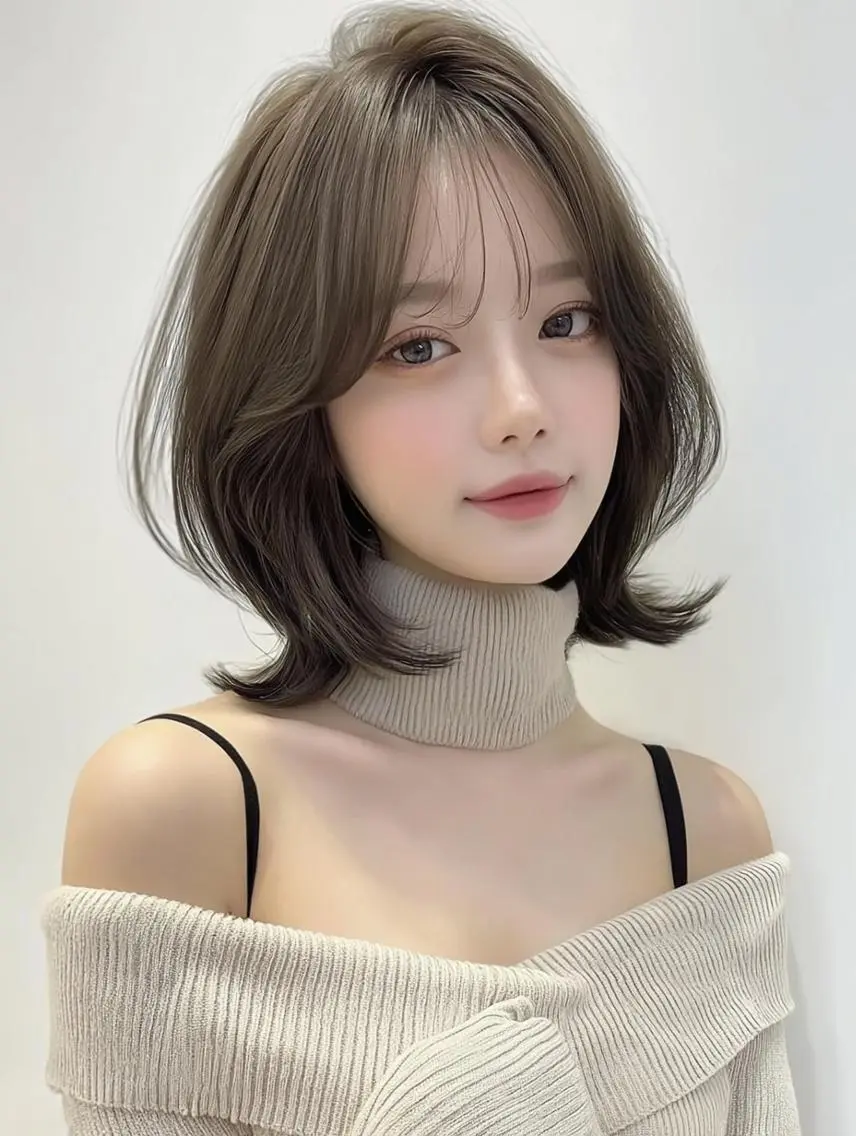 ショート カット ヘアカラー トリートメント 白髪ボカシ/ NOVEL富沢店☀️のヘアスタイル