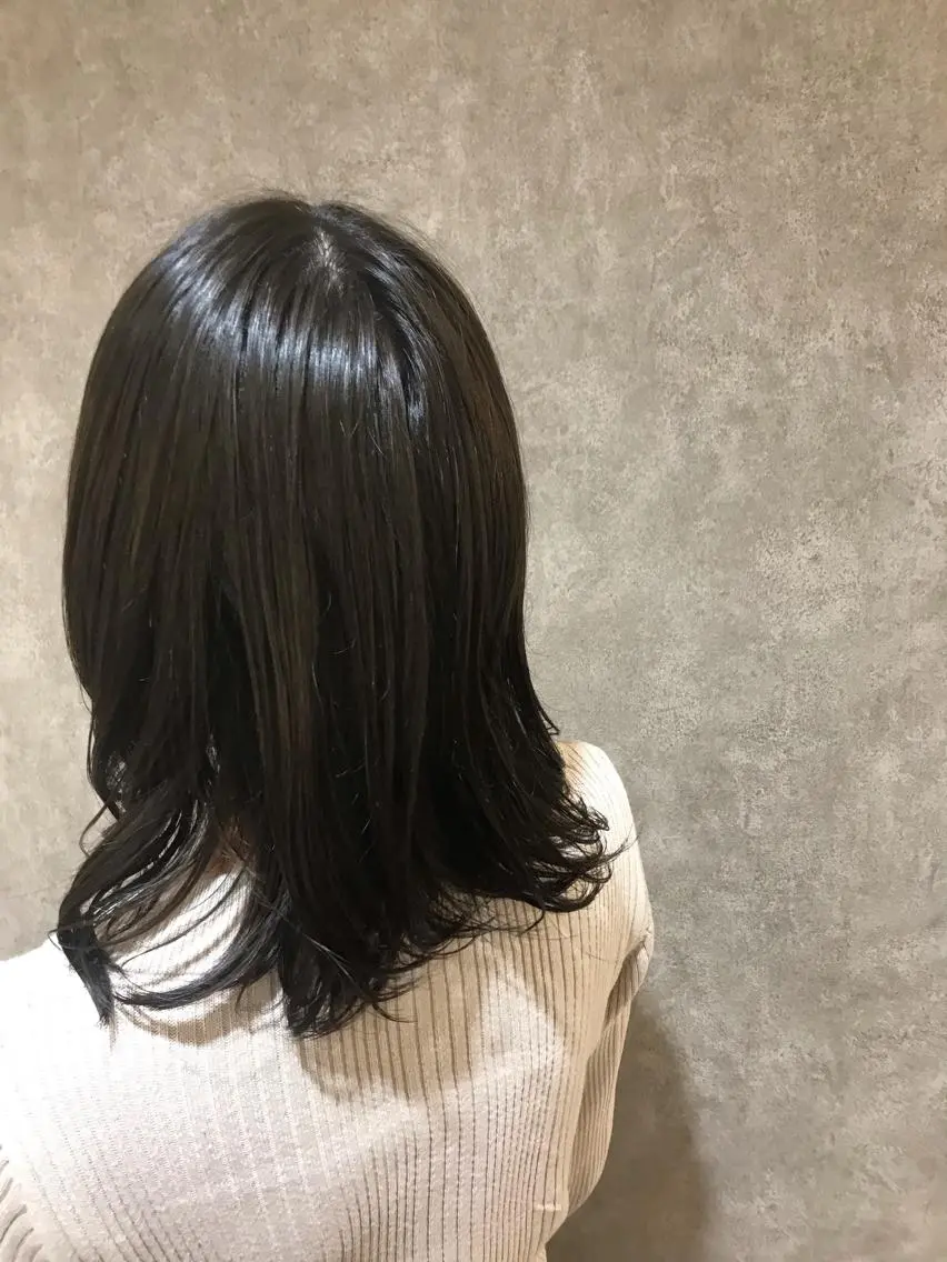 ミディアム カラー トリートメント ヘッドスパ ショート／透明感 カラー加治竜汰💡のヘアスタイル