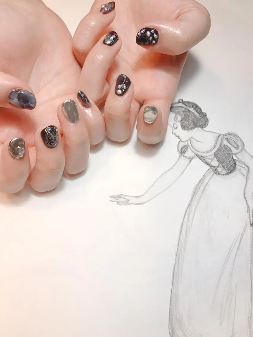 ネイル ニュアンスネイル owlnail /持込みデザイン専門のネイルデザイン