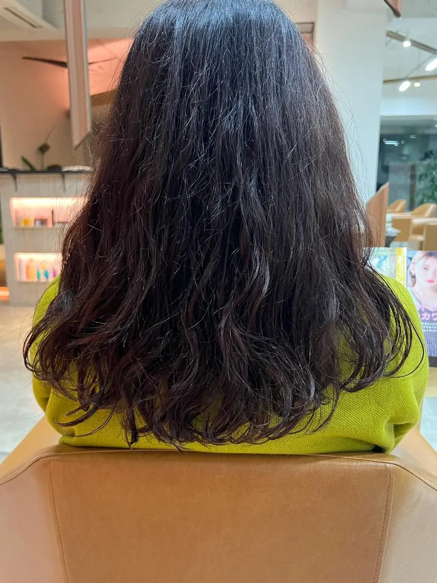 パーマ 齋藤 羽鳳のヘアスタイル
