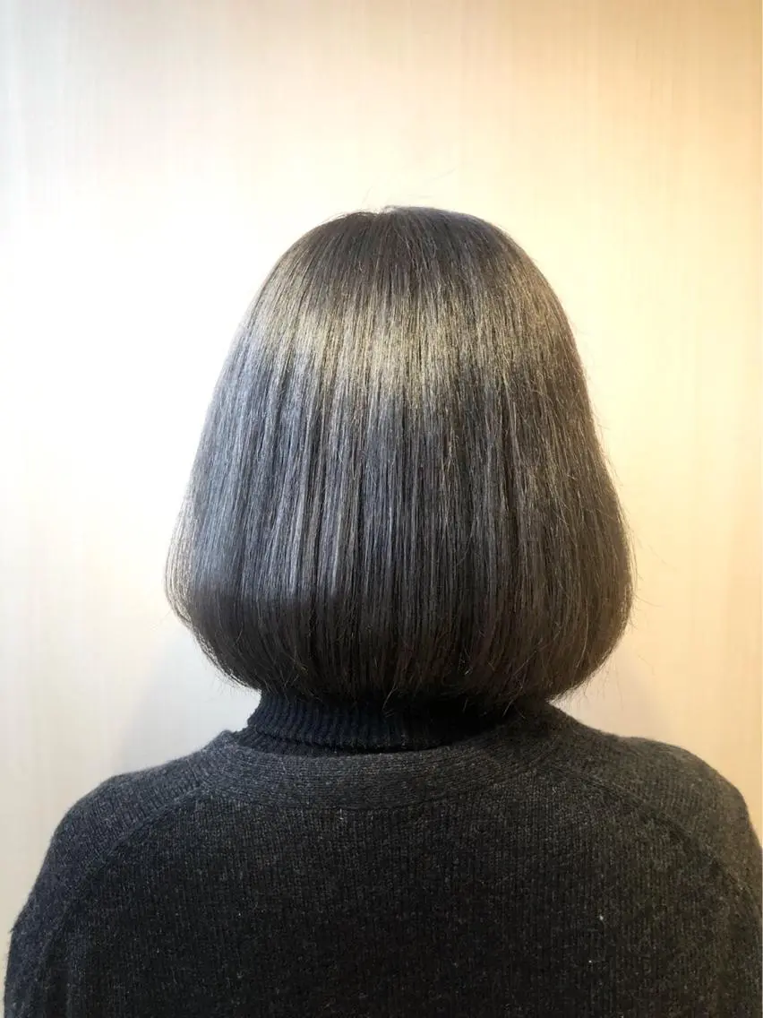 ミディアム カラー 川本 あゆのヘアスタイル