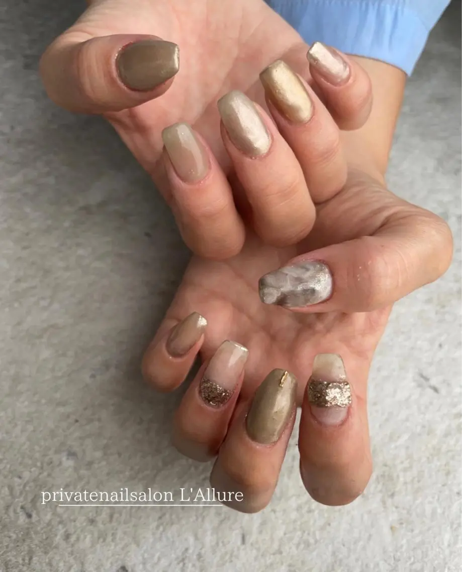 ネイル ハンドネイル nailsalon -L'Allure-のネイルデザイン