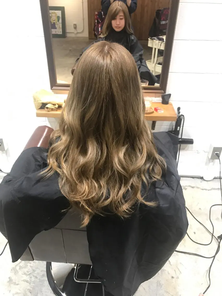 ショート ミディアム セミロング ロング カラー パーマ ヘアアレンジ ブリーチ Forest. -髪質改善-のヘアスタイル