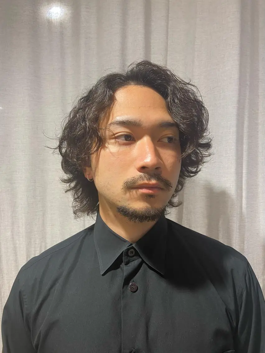 ショート メンズ メンズパーマ なかまみさと 🌼極上ヘッドスパのヘアスタイル