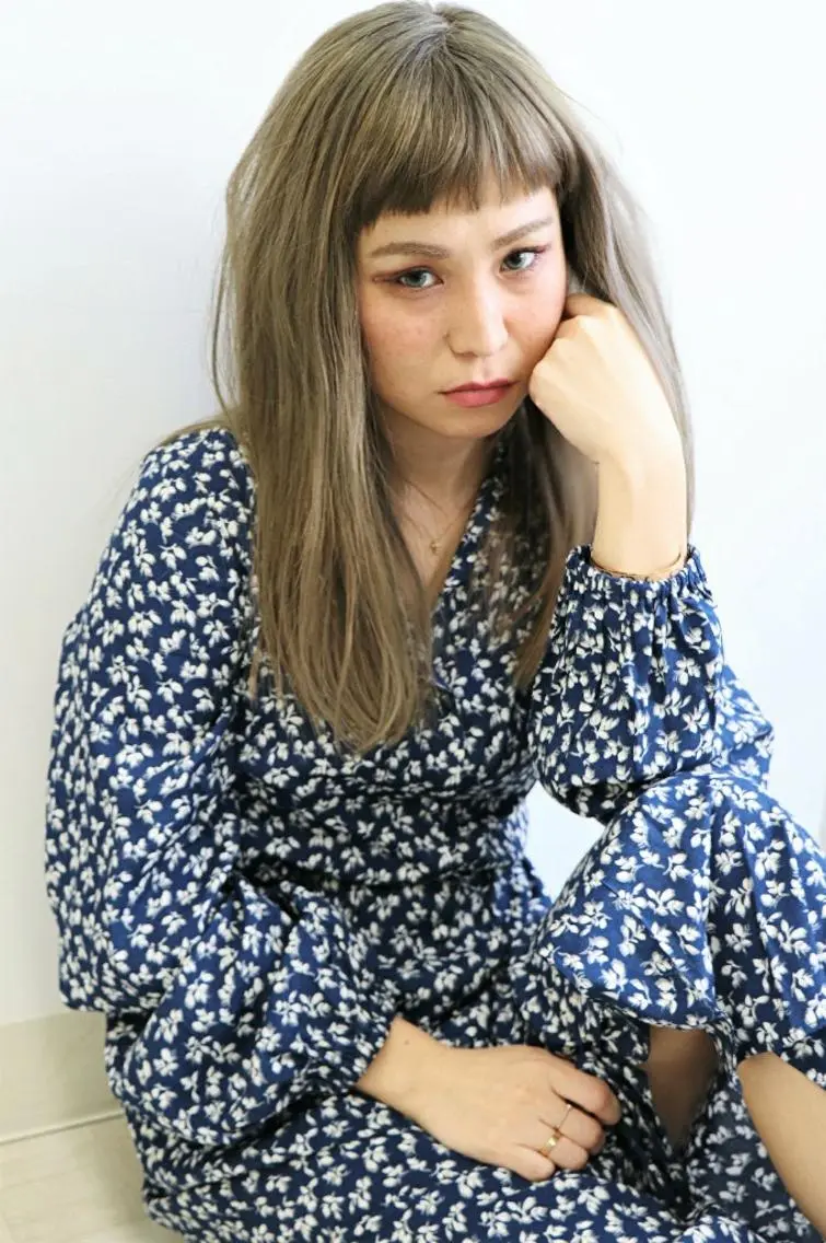 セミロング 徳永 博志のヘアスタイル