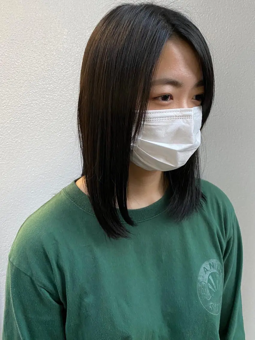 ミディアム カラー ブラウンカラー ダークブラウン ヘアカラー 🎀暖色カラー🎀 おかだみほのヘアスタイル