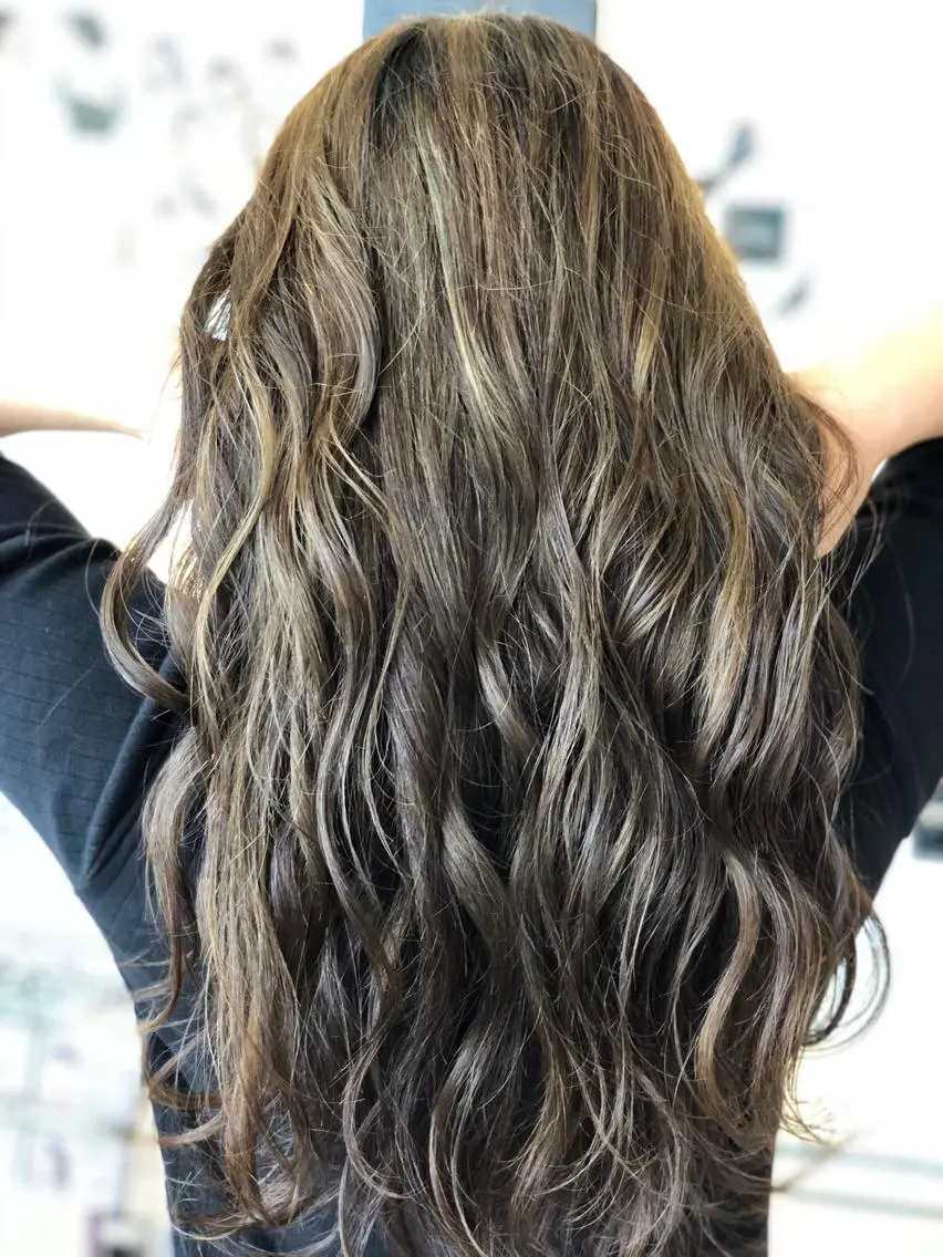 ロング カラー 美容室 HAKUAのヘアスタイル