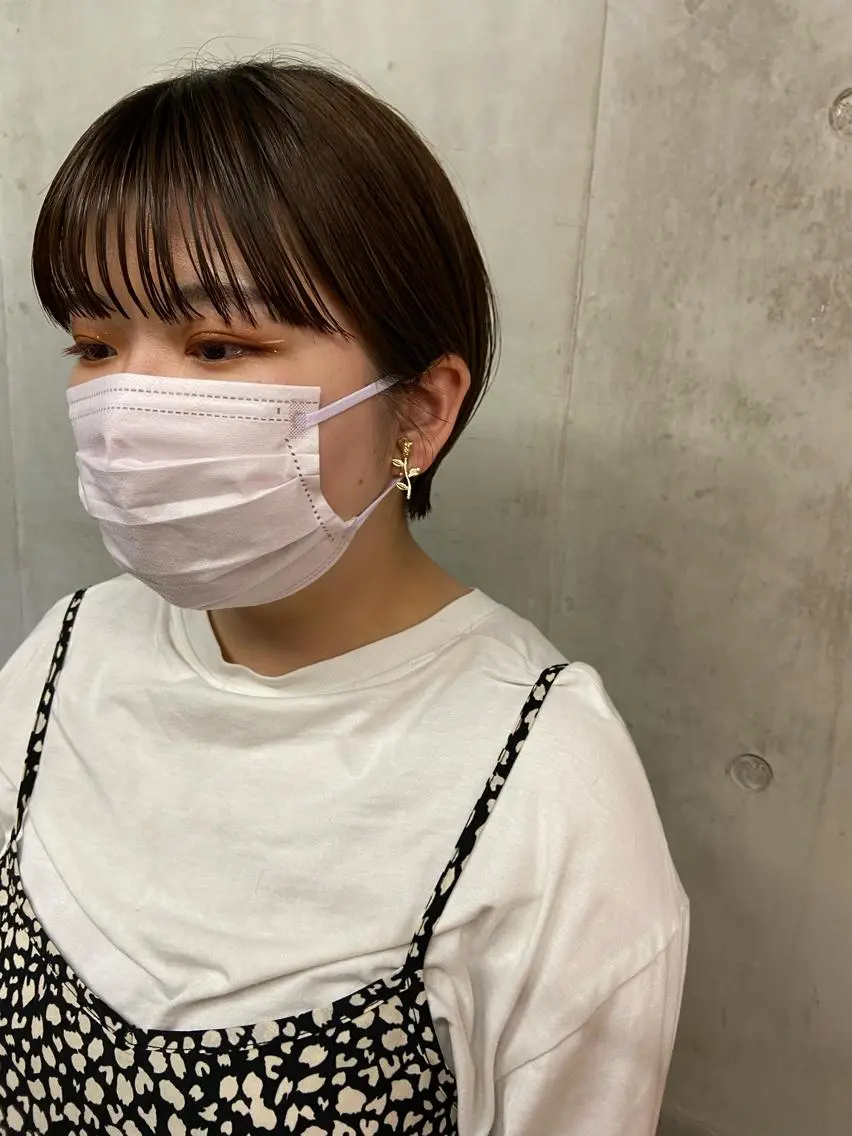 ショート ショートヘア SALTWATER AYARIのヘアスタイル