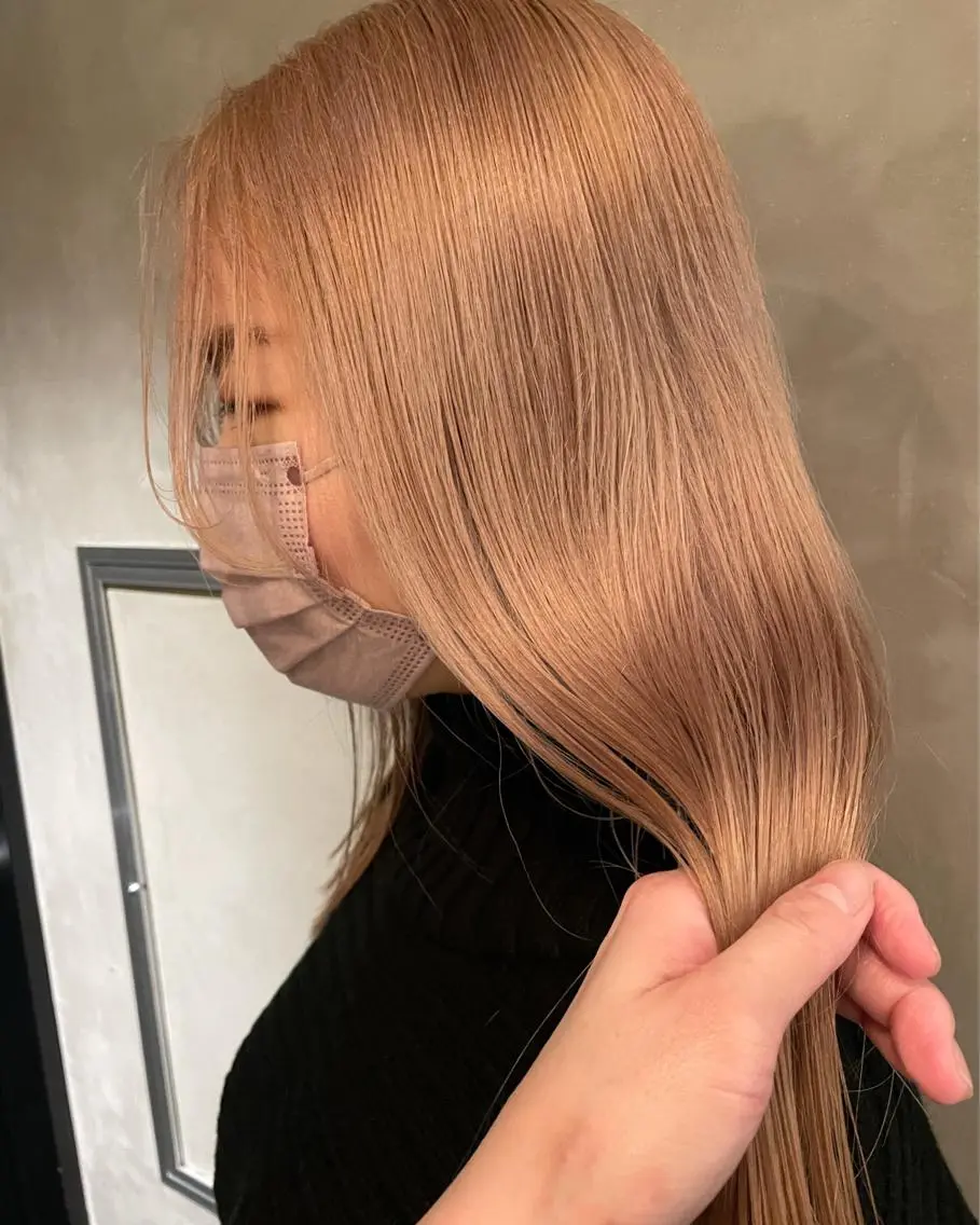 ロング カラー 大人girly🛋️ 🤍yukakoのヘアスタイル