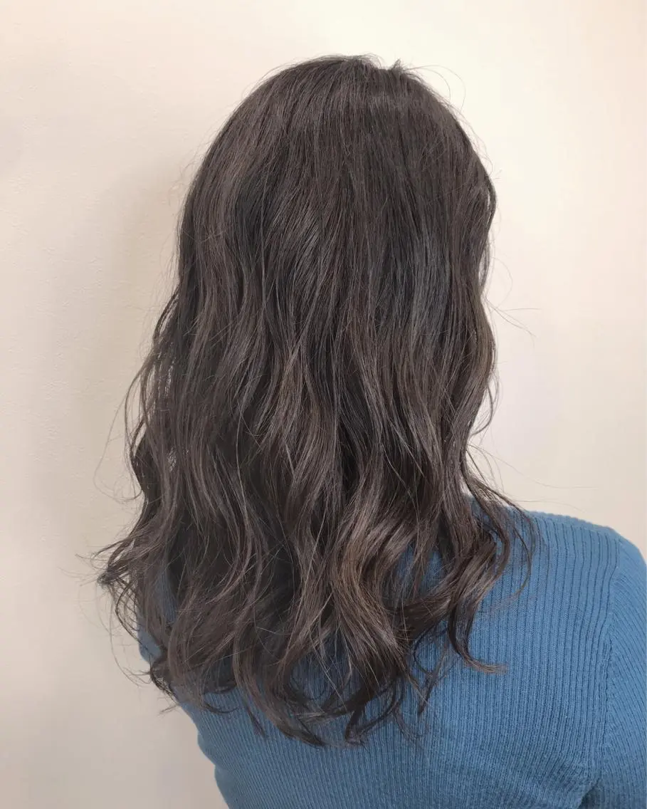 カラー カット ヘアカラー トリートメント 酸性ストレート/ブリ ーチなし/中村 匠のヘアスタイル