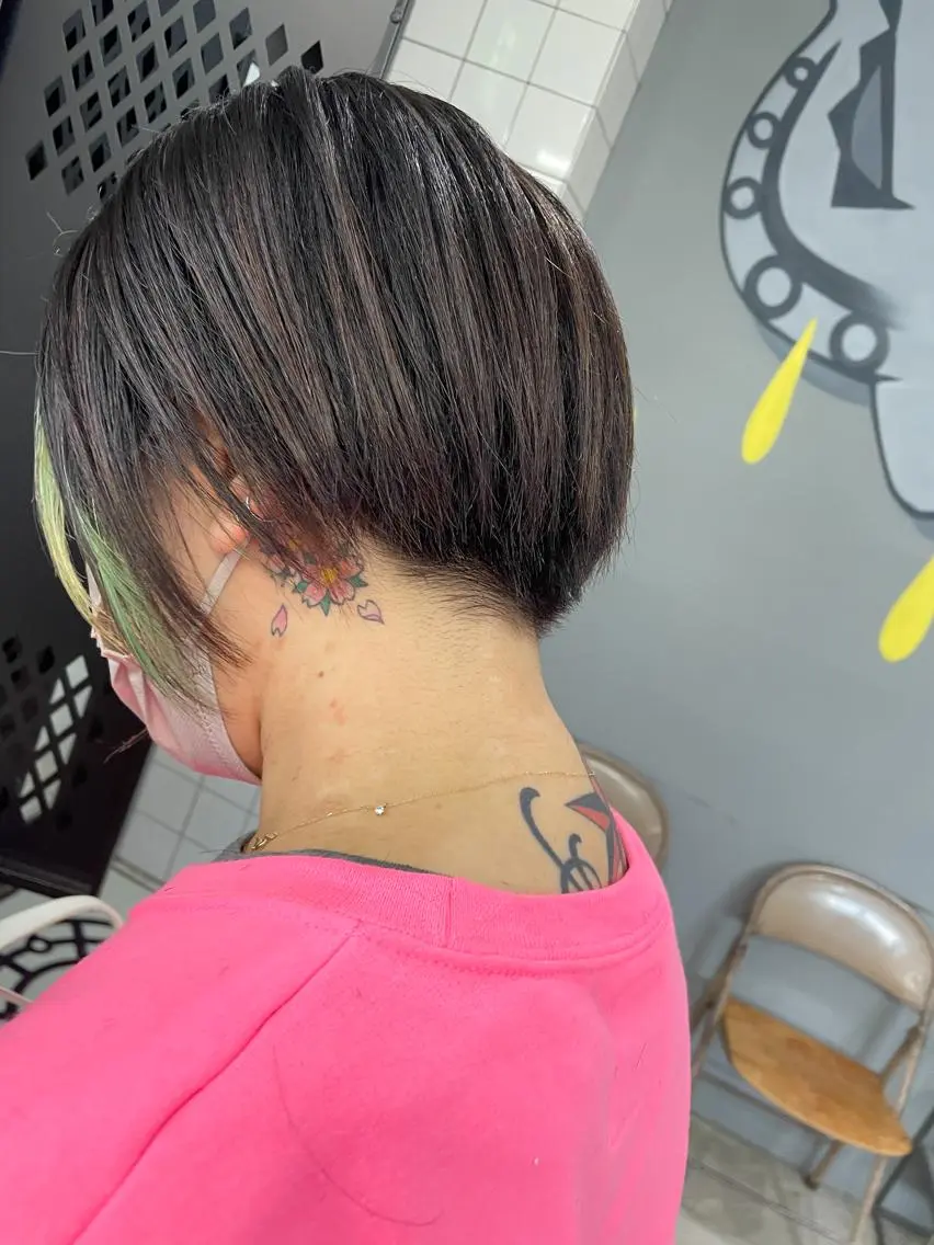 ショート カラー メンズ専門サロン wokeのヘアスタイル