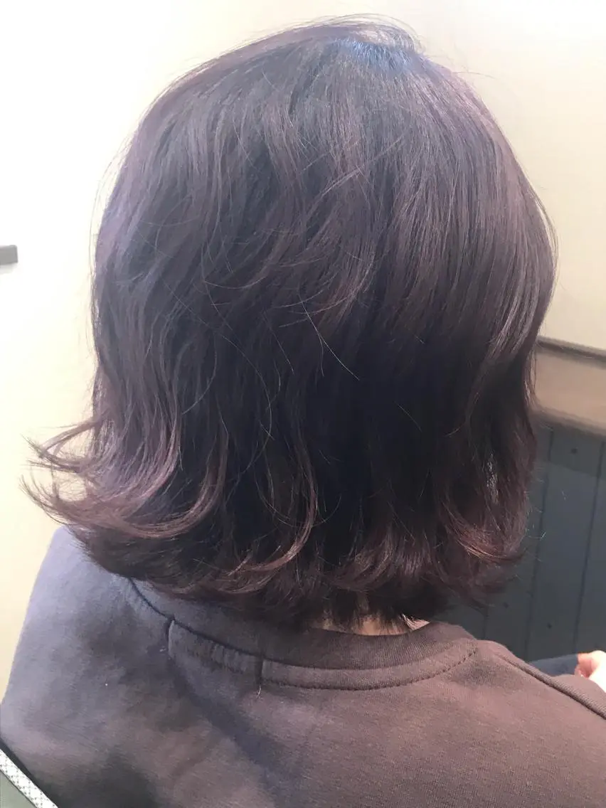ミディアム カラー カット ヘアカラー トリートメント Ray hair 春日部のヘアスタイル