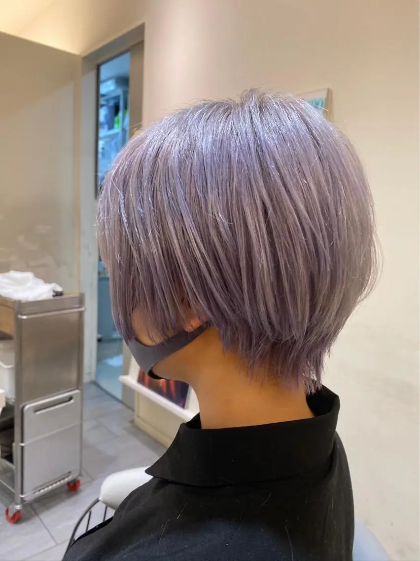 ショート 阪上 沙織のヘアスタイル