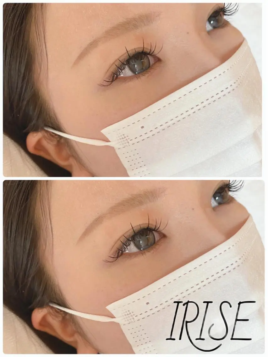 マツエク・マツパ Cカール ナチュラル salon de iriseのマツエク・マツパデザイン