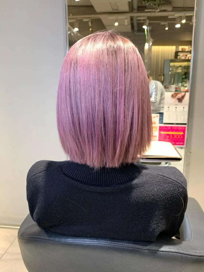 ミディアム カラー パーマ ヘアアレンジ メンズ キッズ ネイル マツエク・マツパ 酸性ストレート 髪質改善大槻勇樹のヘアスタイル