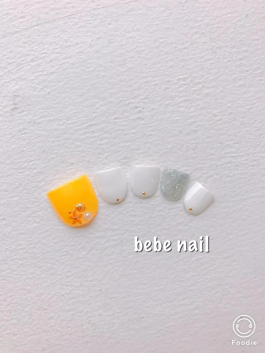 ネイル アートネイル フットネイル ジェルネイル パラジェル 春ネイル Ann nailのネイルデザイン
