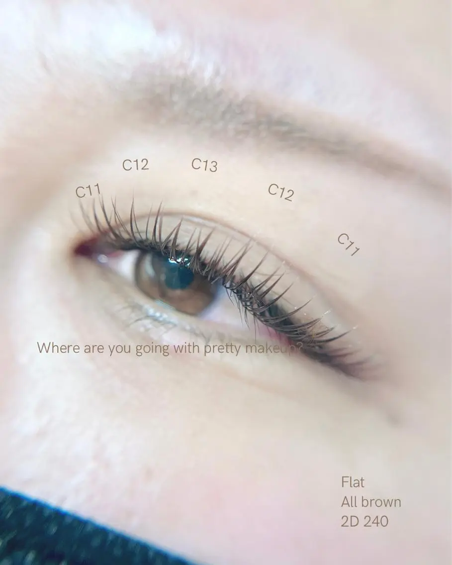 マツエク・マツパ n9　brow sumi.の眉毛・アイブロウイメージ