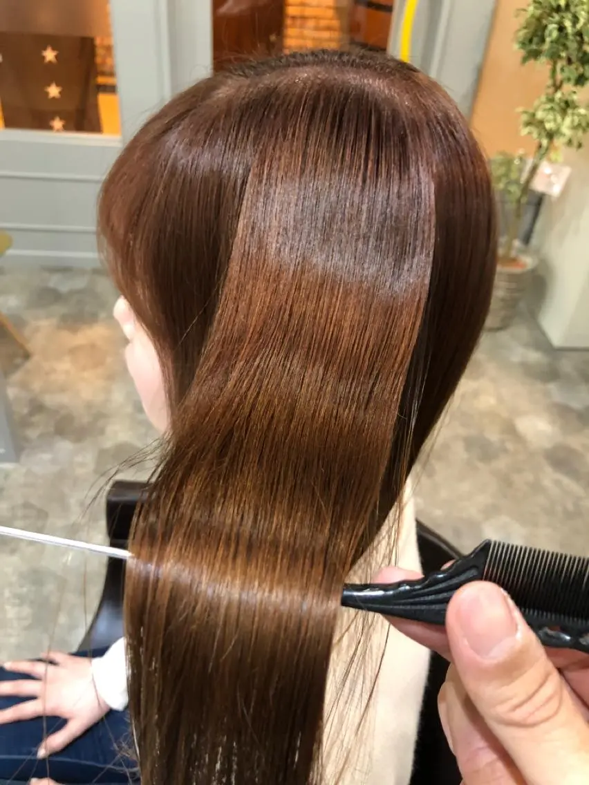 ロング カラー カット ヘアカラー トリートメント hair care ACRO店長 谷のヘアスタイル