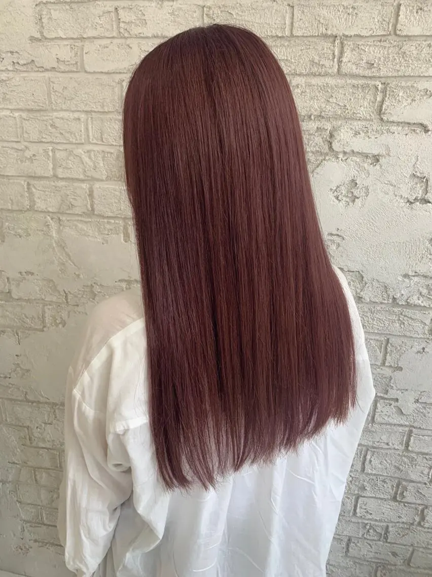 ロング カラー ヘアカラー トリートメント エクステ＆艶カラー 🎀YURINA🎀のヘアスタイル