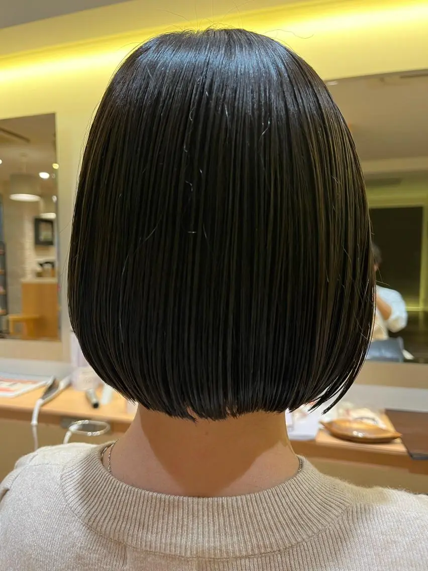 ショート ボブ ⬛️⬜️髪質改善⬛️ ⬜️藤川慎太郎のヘアスタイル