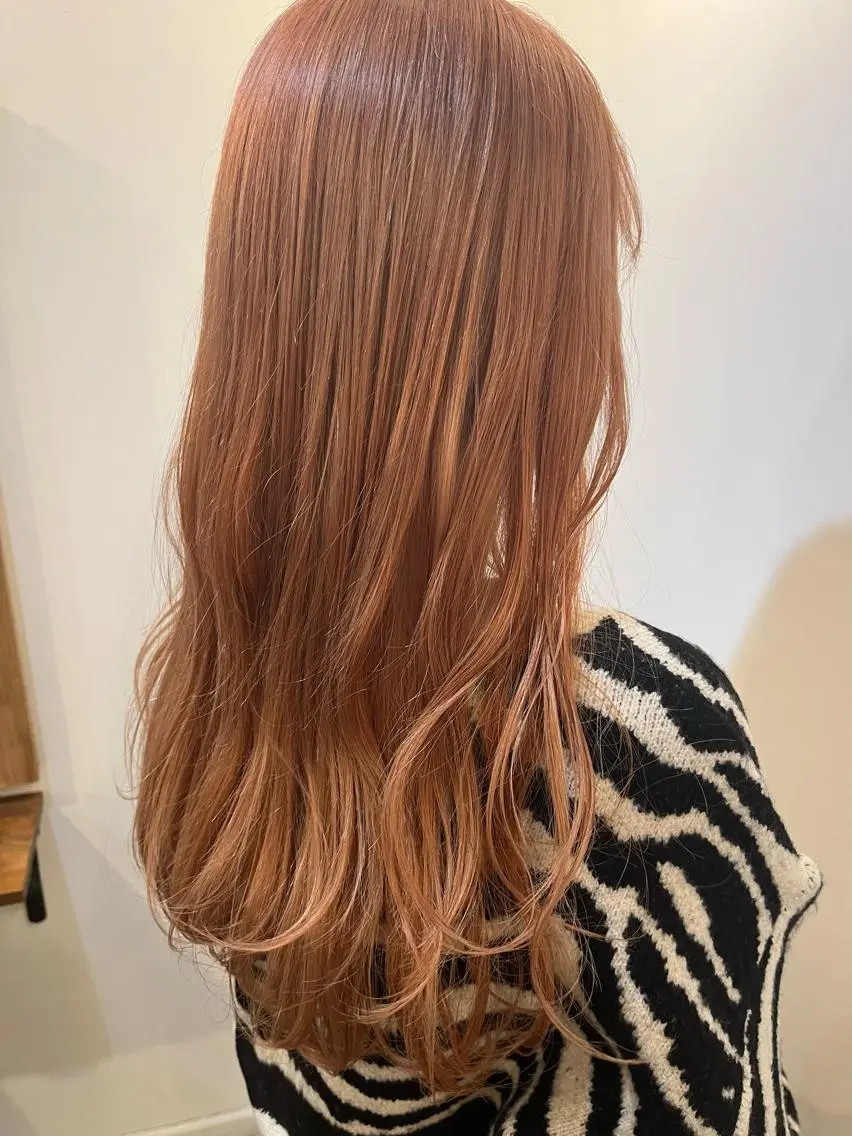ロング カラー ブリーチ デザインカラー カット ヘアカラー トリートメント 🍒【Lib】 AIRI 🍒のヘアスタイル