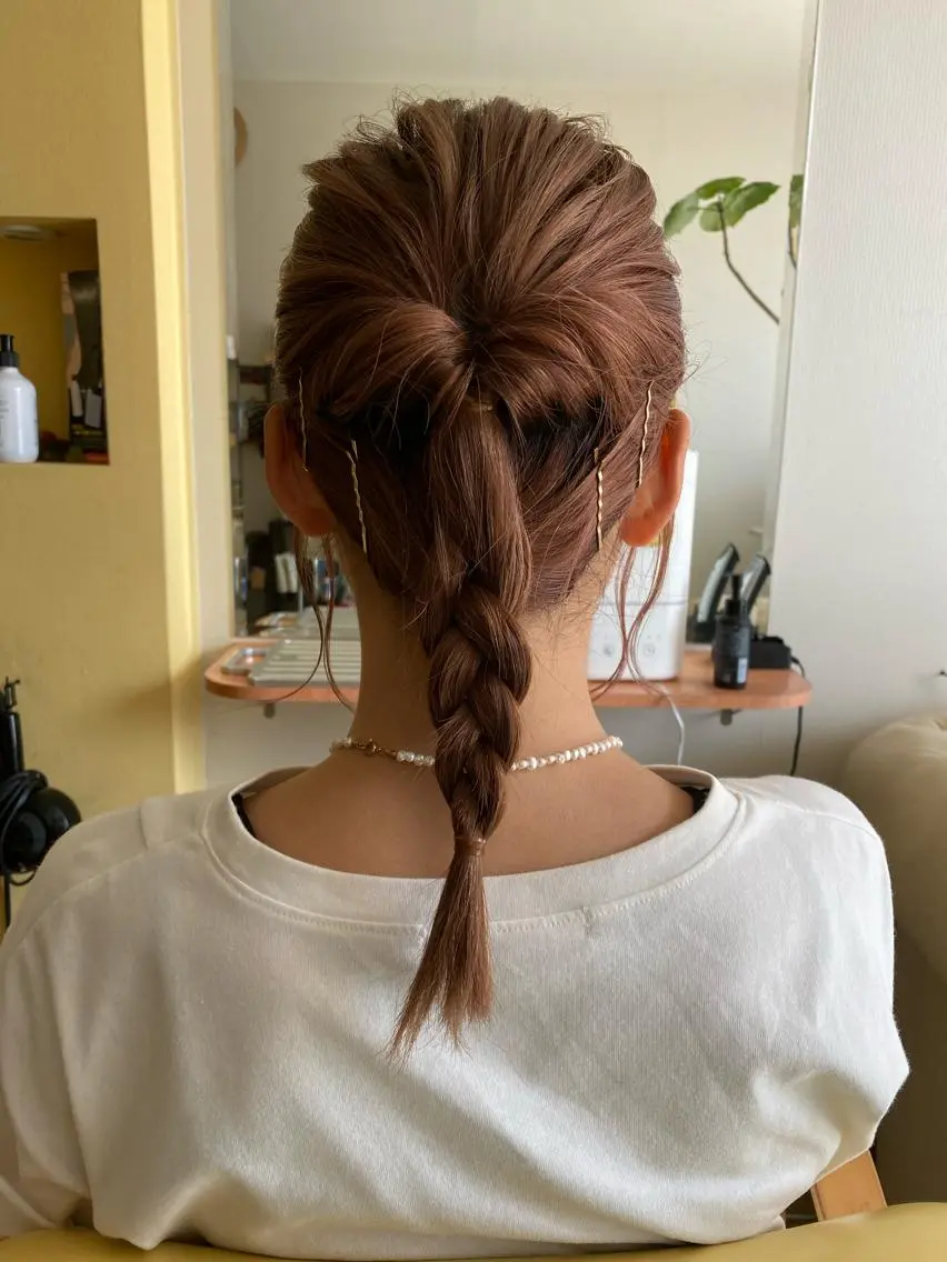 カラー ブラウンカラー ピンクカラー ヘアカラー トリートメント 岡垣 幸汰のヘアスタイル