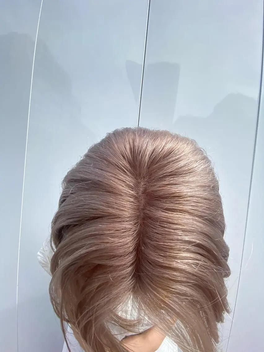 ミディアム カラー ハイトーンカラー カット ヘアカラー ｟羽エクステ｠ スズキのヘアスタイル