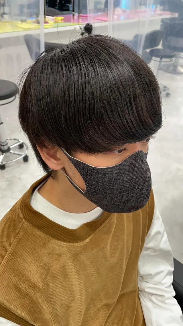 ミディアム カラー パーマ ヘアアレンジ メンズ キッズ メンズ特化美容師 aiの眉毛・アイブロウイメージ
