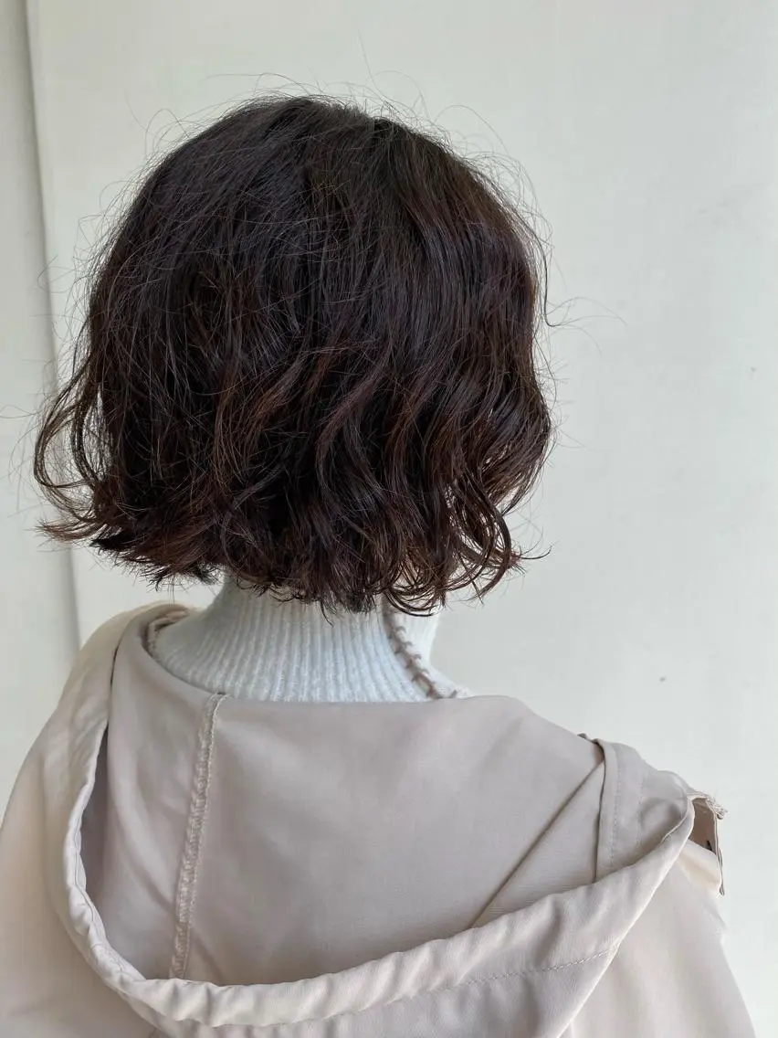 ショート パーマ 🍃YURI 🍃のヘアスタイル