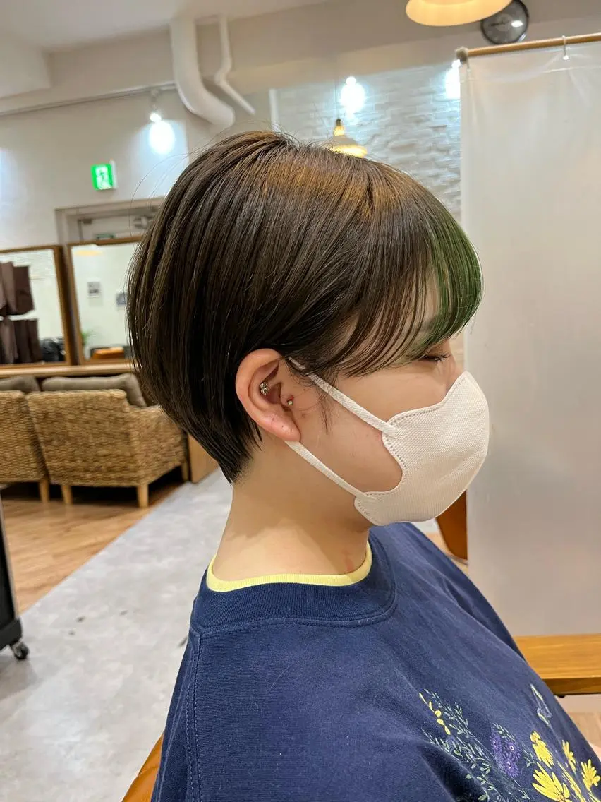 ショート ショートボブ 丸みショート ボブ くびれヘア ショートヘア 襟足でお悩みの方✂︎ くびれ職人ハシモトのヘアスタイル