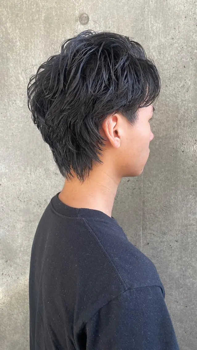 メンズ もりたみかこ 美容師お休み中のヘアスタイル