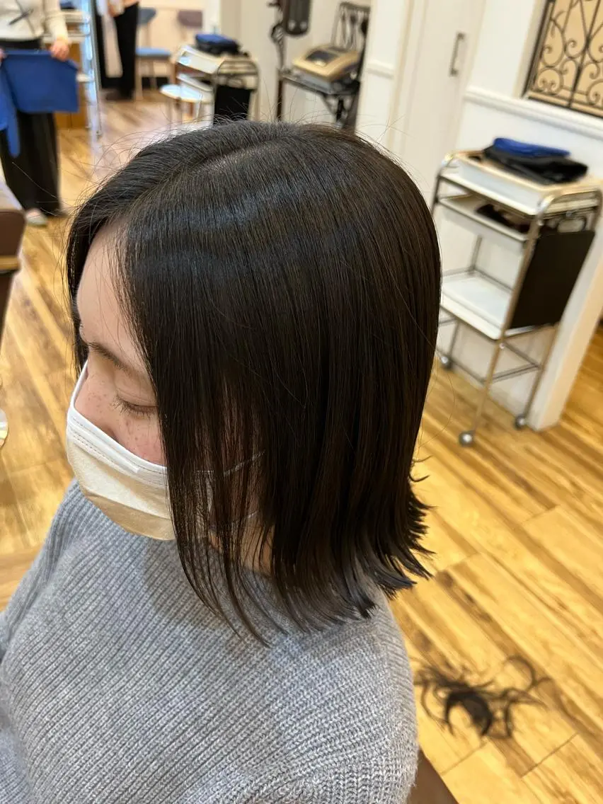 ミディアム 🐰ハイトーンカラー 畠山　渡🐰のヘアスタイル