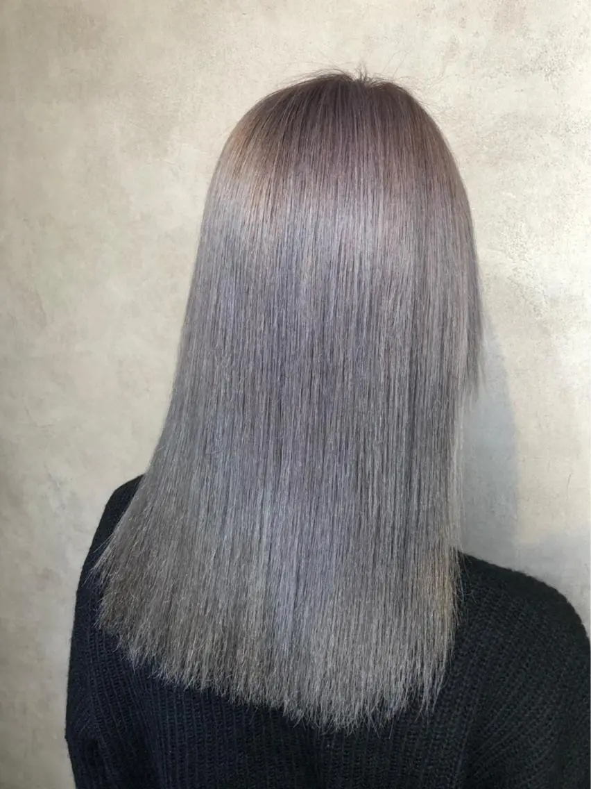 セミロング ヘアカラー トリートメント 西村 雄二/エクステのヘアスタイル