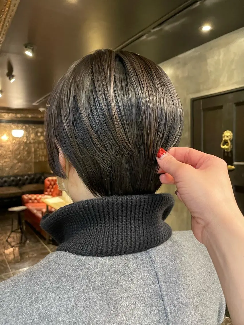 ショート ヘアアレンジ 似合わせカラー / レイヤーMADOKAのヘアスタイル