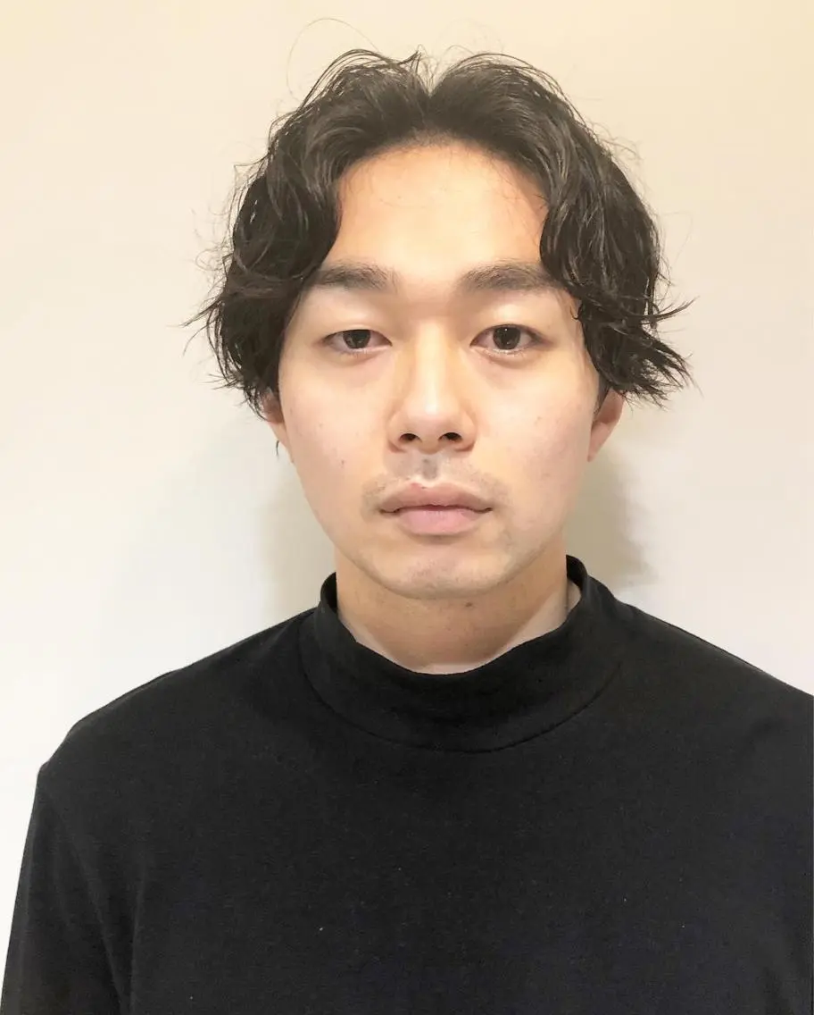 パーマ ヘアアレンジ メンズ カット パーマ トリートメント ヘアセット メンズ特化✂️栗原 侑也のヘアスタイル