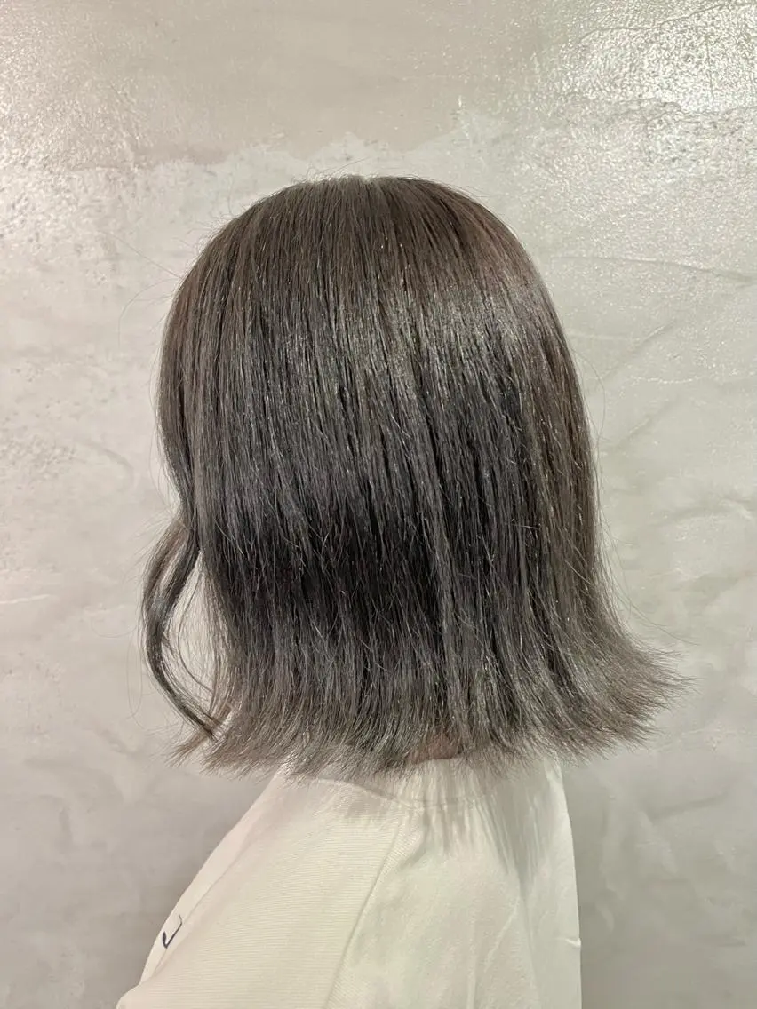 ミディアム カラー グラデーションカラー 透明感カラー/ ブリーチ無し/RYOのヘアスタイル