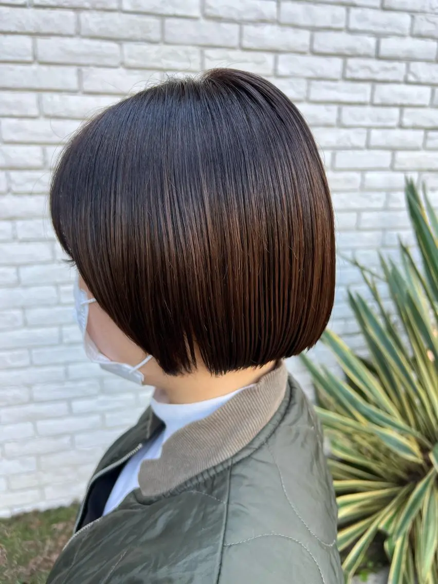 ショート ボブ 鹿児島美容室 NATSUKIのヘアスタイル